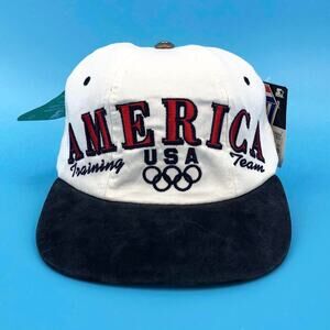 90s Olympics America Training Team two tone hat 1990s vintage